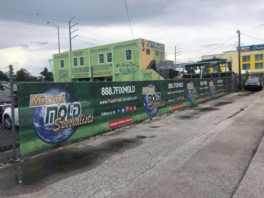 Mesh Banner Miami